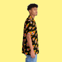 Load image into Gallery viewer, Flaming Eyeball Hawaiian Shirt
