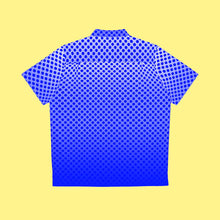 Load image into Gallery viewer, Blue Dot Hawaiian Shirt