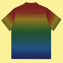Load image into Gallery viewer, Rainbow Gradient Hawaiian Shirt