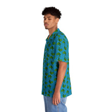 Load image into Gallery viewer, Fish Patterned Hawaiian Style Shirt