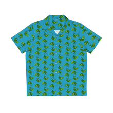 Load image into Gallery viewer, Fish Patterned Hawaiian Style Shirt