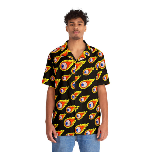 Flaming Eyeball Hawaiian Shirt