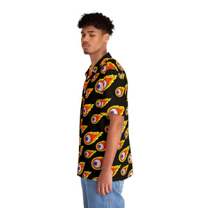 Flaming Eyeball Hawaiian Shirt