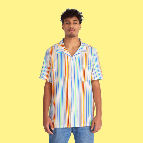 Fruit Stripes Hawaiian Shirt