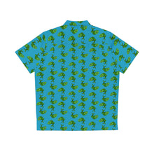 Load image into Gallery viewer, Fish Patterned Hawaiian Style Shirt