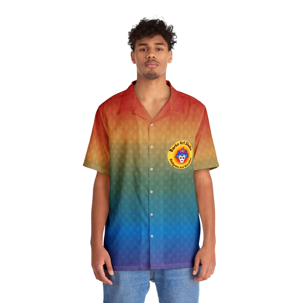 BTC Men's Hawaiian Shirt (AOP)