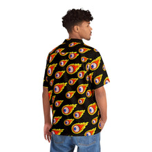 Load image into Gallery viewer, Flaming Eyeball Hawaiian Shirt