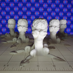 Blank Resin Toy with White Primer- Space Cootie: Lolligog, DIY Toy