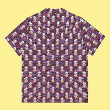 Load image into Gallery viewer, Skull Glitch Short Sleeve Leisure Shirt