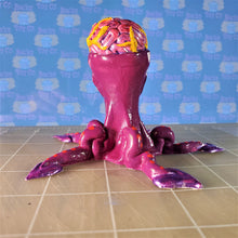 Load image into Gallery viewer, Custom Painted Art Toy, Designer Toy, Space Toy- Space Cootie: Lolligog- Hand Painted 