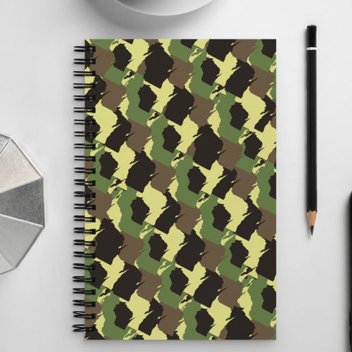 Wisconsin Camo Spiral Notebook (Ambidextrous)