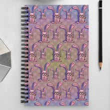 Load image into Gallery viewer, Blunt Bunny Spiral Notebook (Ambidextrous)