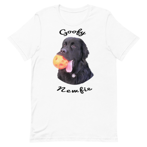 Goofy Newfie Cotton T Shirt